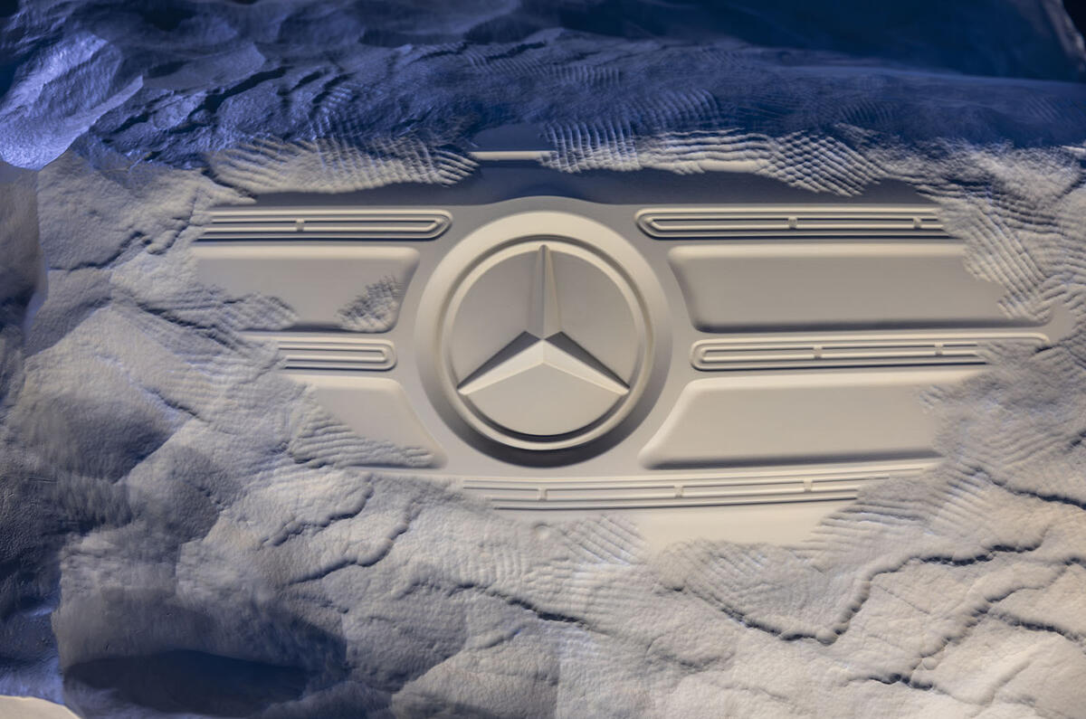 Mercedes Benz Sprinter design study front Mercedes Benz Sprinter design study front