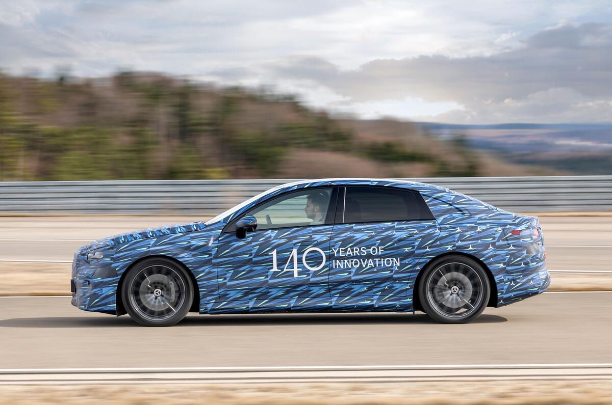 Mercedes C Class Electric camo 2
