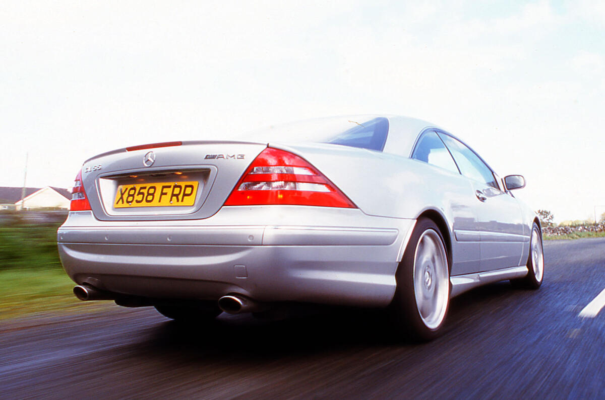 Mercedes CL rear right Mercedes CL rear right