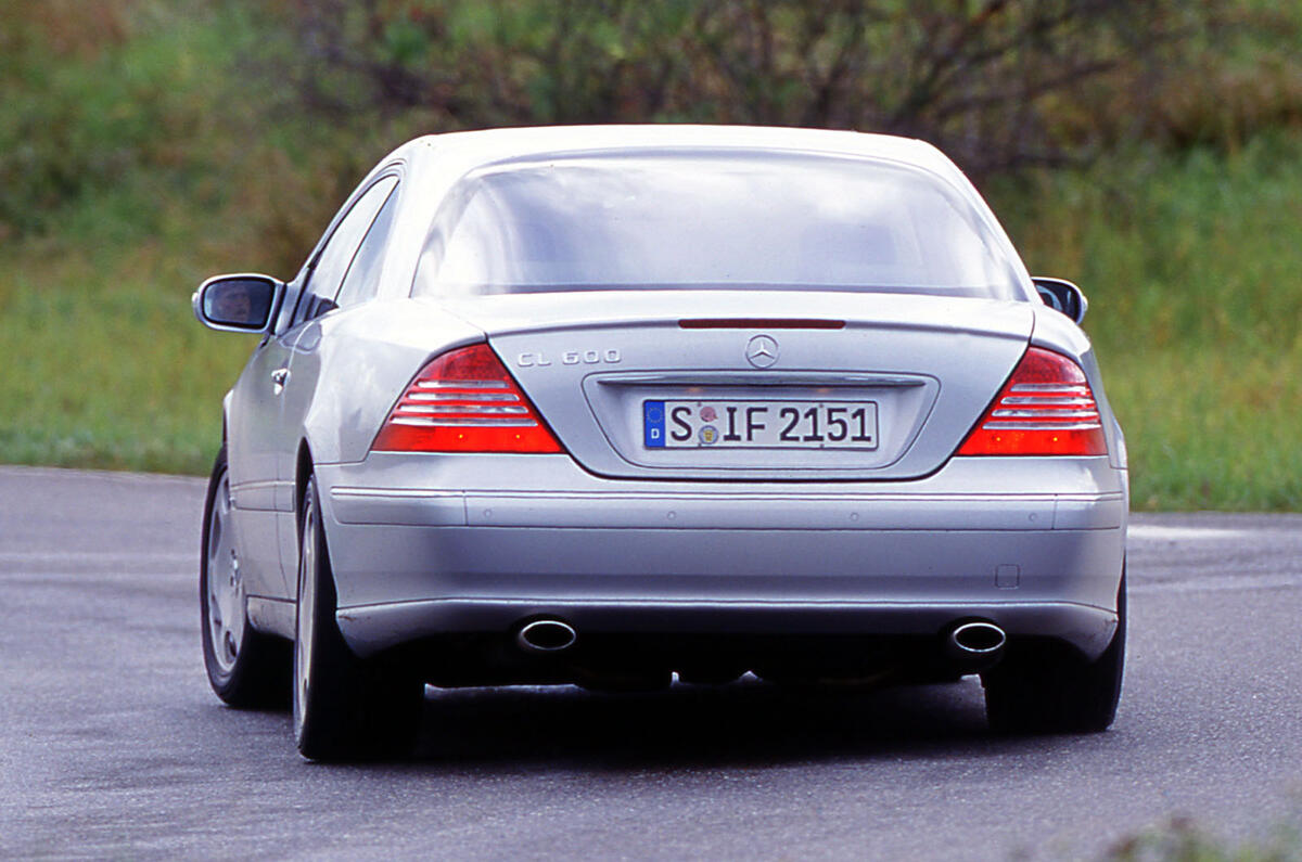 Mercedes CL rear Mercedes CL rear