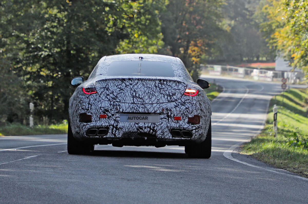 Mercedes CLE rear road 2 Mercedes CLE rear road 2
