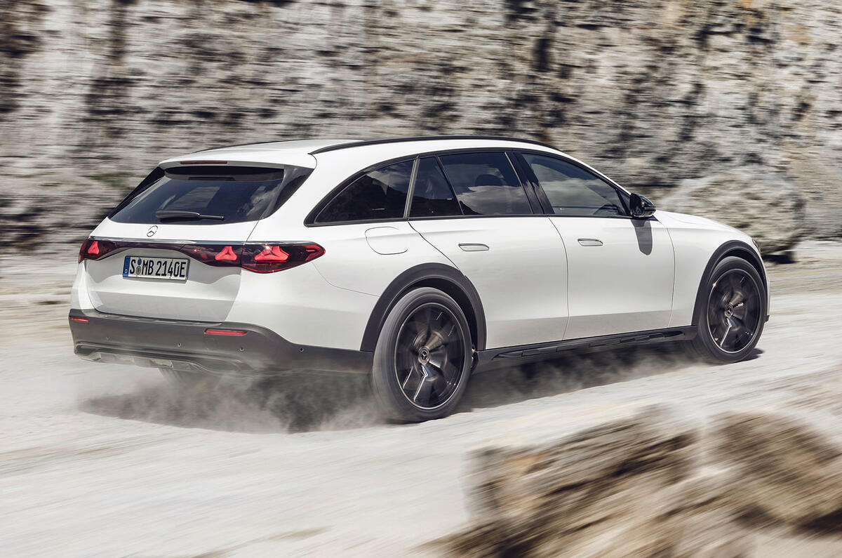 Mercedes E Class All Terrain rear three quarter