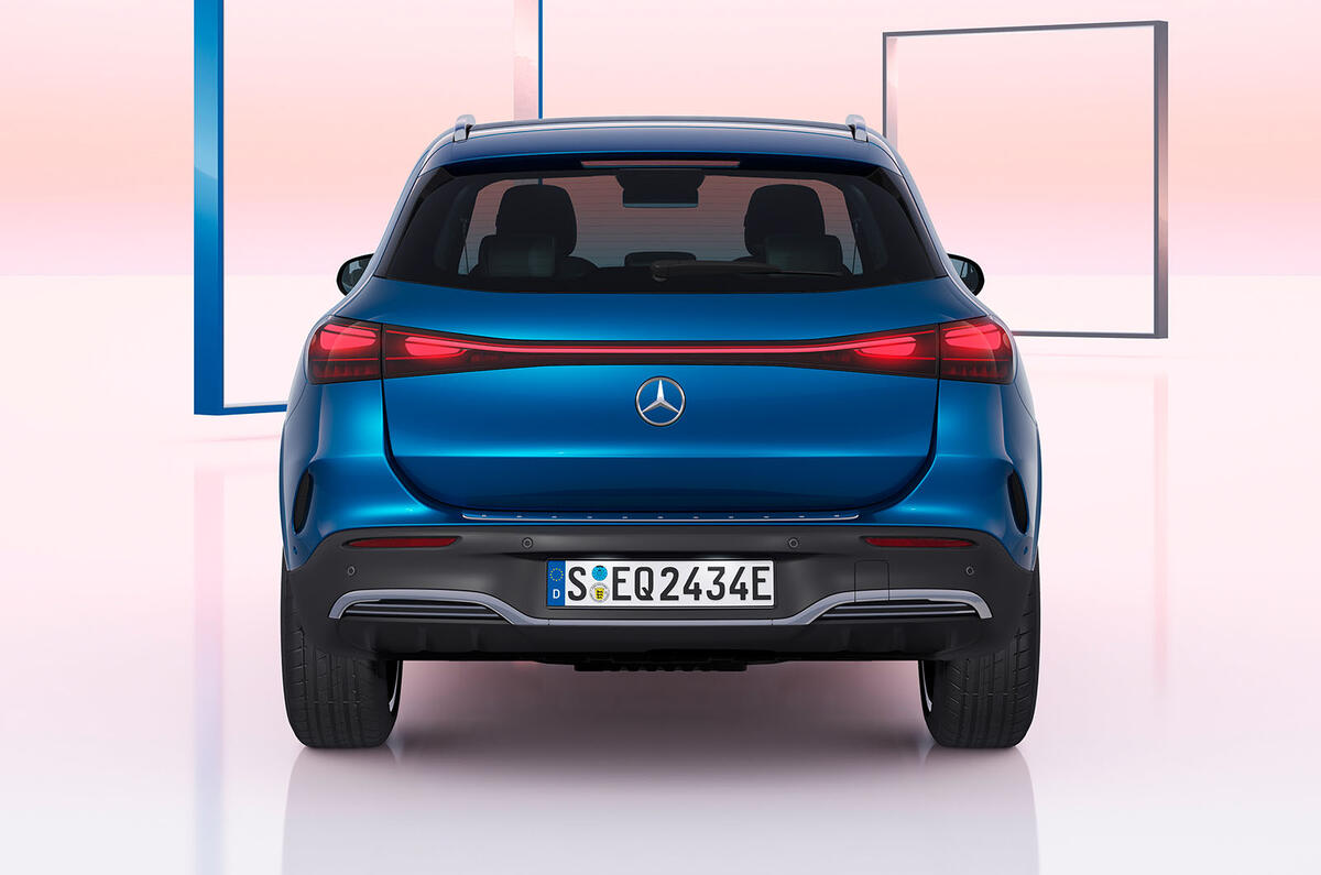 Mercedes EQA rear studio Mercedes EQA rear studio