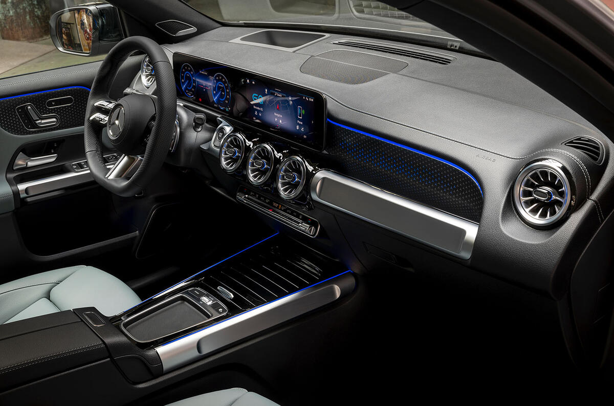 Mercedes EQB interior