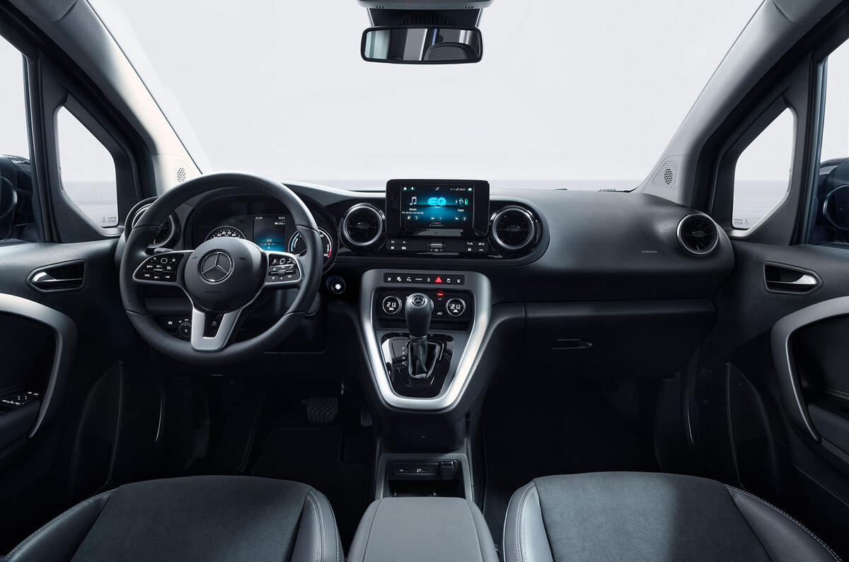 Mercedes EQT interior Mercedes EQT interior