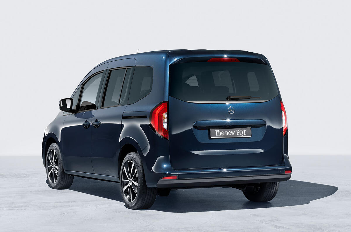 Mercedes EQT rear three quarter 2 Mercedes EQT rear three quarter 2