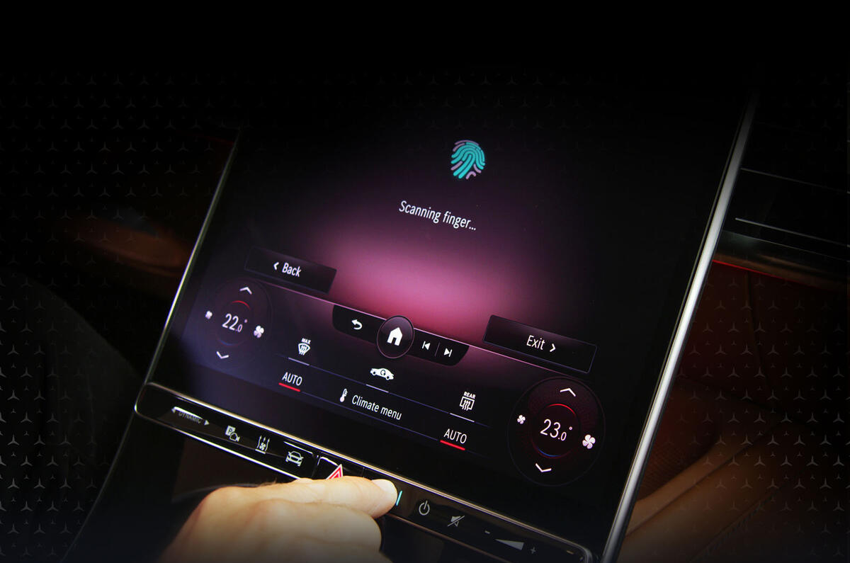 Mercedes fingerprint scanner touchscreen Mercedes fingerprint scanner touchscreen
