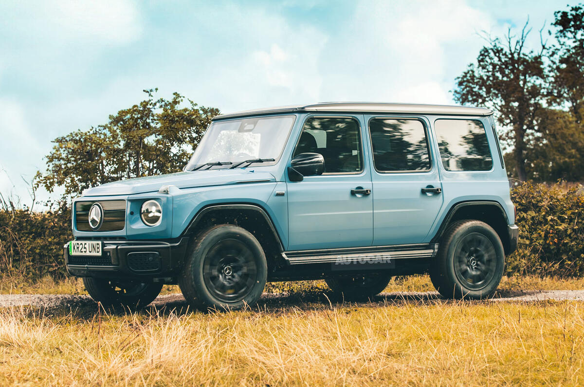 Mercedes Little G Autocar render