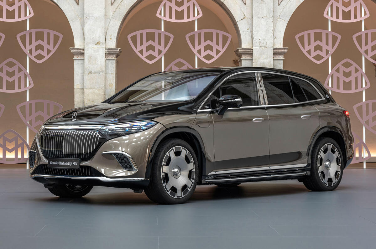 Mercedes Maybach EQS SUV front 3 4 Mercedes Maybach EQS SUV front 3 4