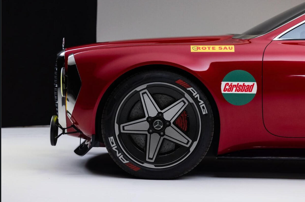 Mercedes Red Pig reimagined 2