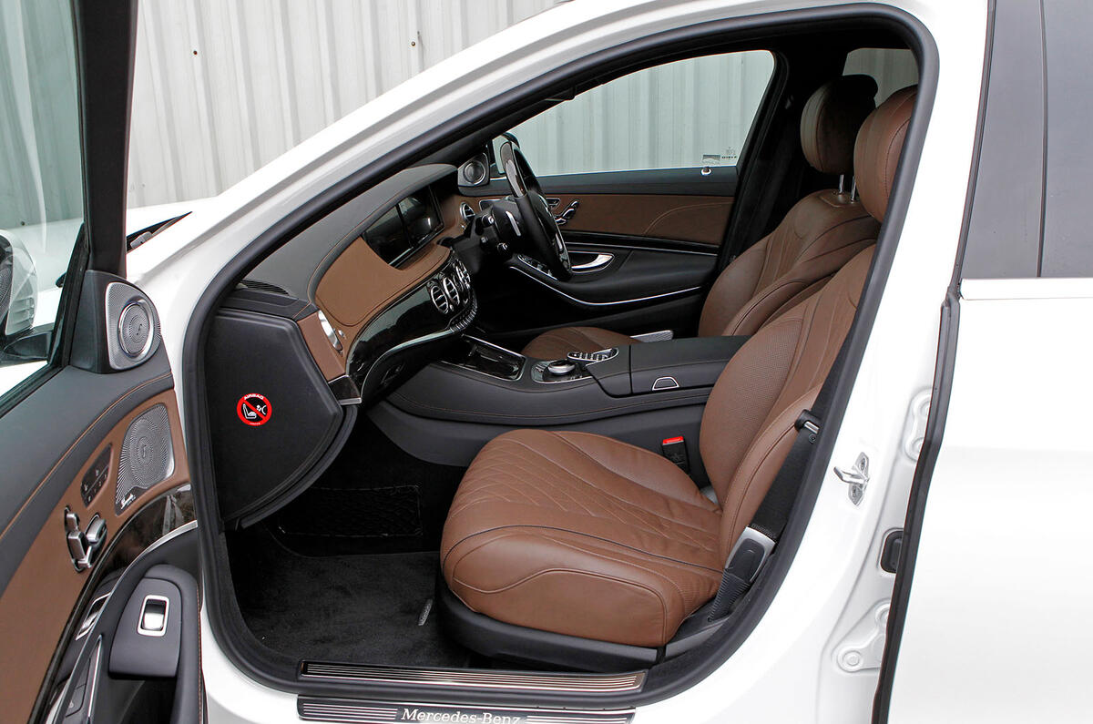 Mercedes S Class front seats Mercedes S Class front seats
