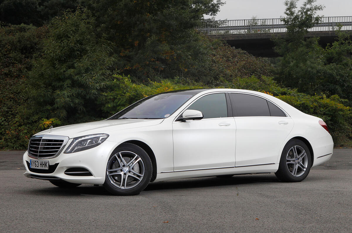 Mercedes S Class front three quarter Mercedes S Class front three quarter
