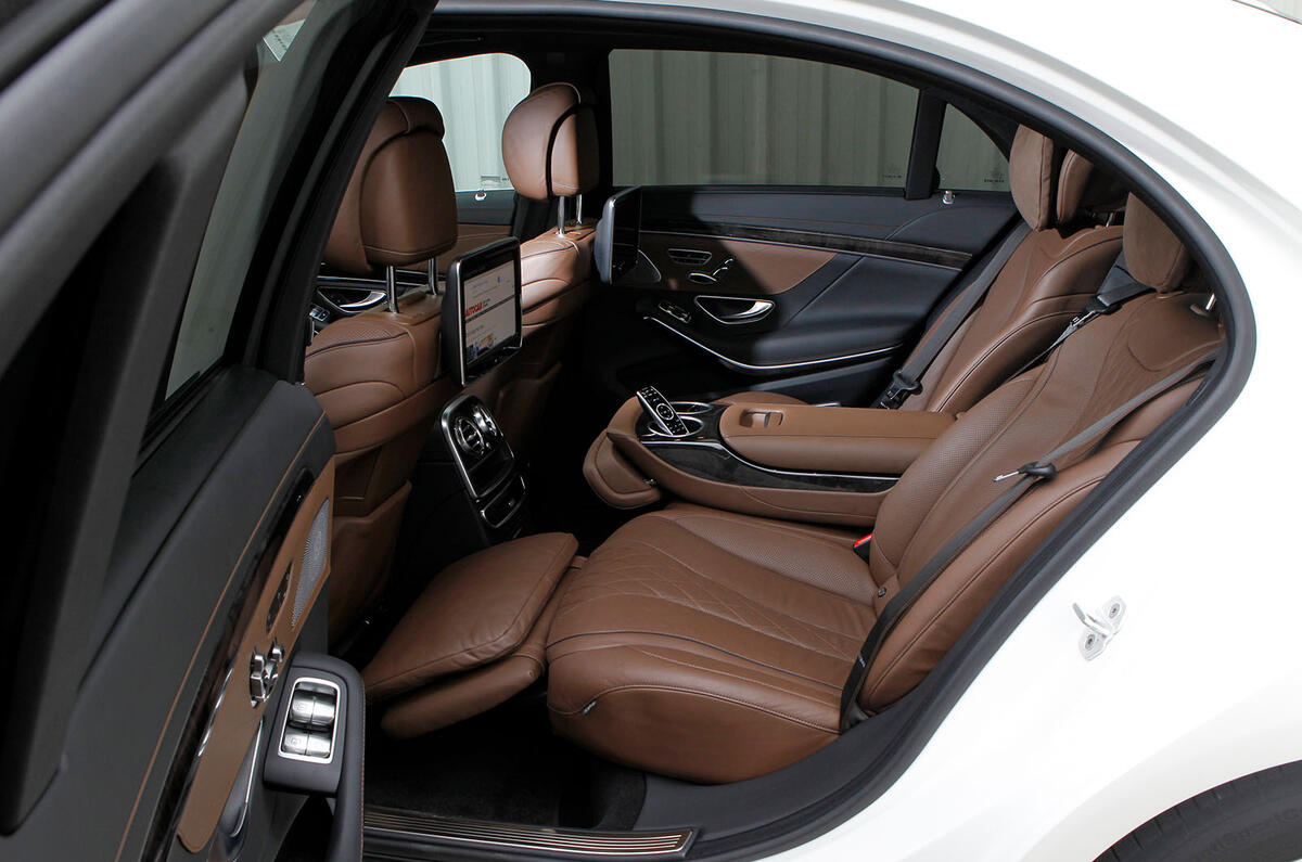Mercedes S Class rear seats Mercedes S Class rear seats