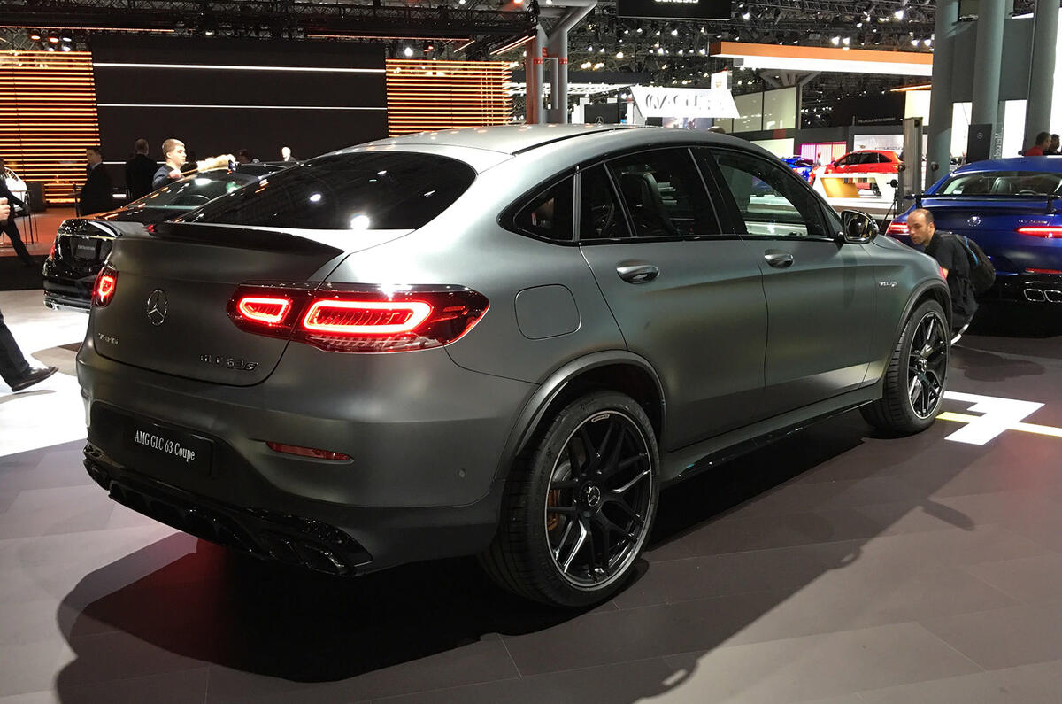 Mercedes-AMG GLC63 - New York Motor Show 2019 - three quarters