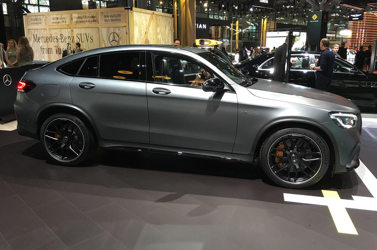 Mercedes-AMG GLC63 - New York Motor Show 2019 - side