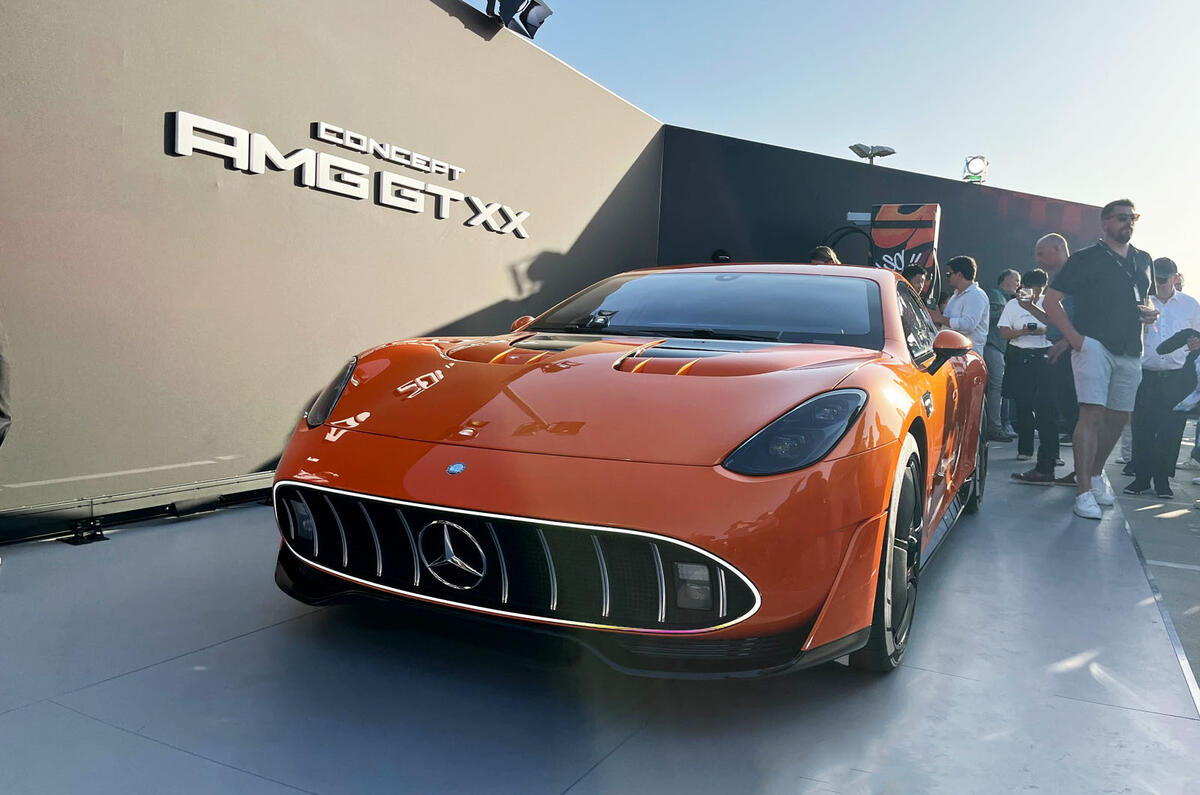 Mercedes AMG GT XX concept front 3 4