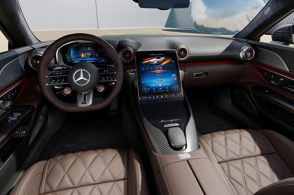 Mercedes AMG SL 63 S E Performance interior Mercedes AMG SL 63 S E Performance interior