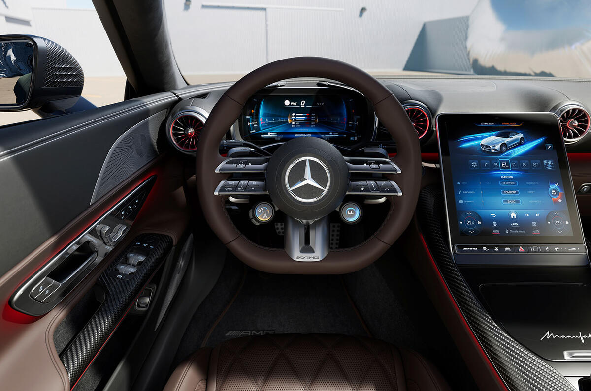 Mercedes AMG SL 63 S E Performance steering wheel Mercedes AMG SL 63 S E Performance steering wheel