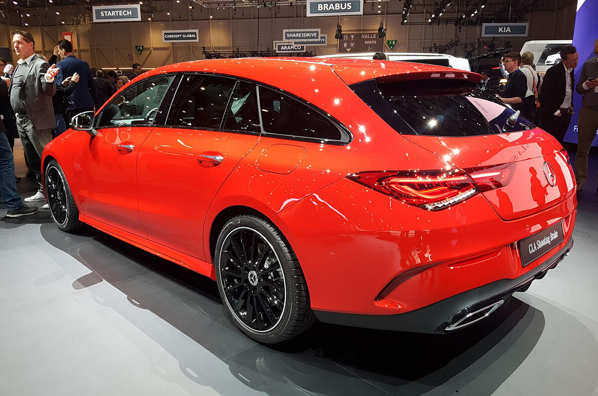 Mercedes-Benz CLA Shooting Brake Geneva - rear