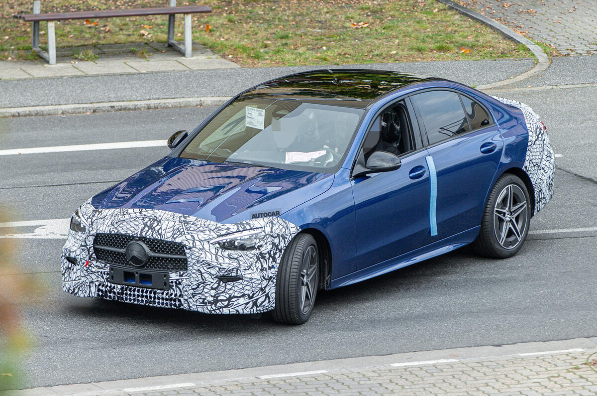 2020 Mercedes-Benz C-Class prototype 2020 Mercedes-Benz C-Class prototype