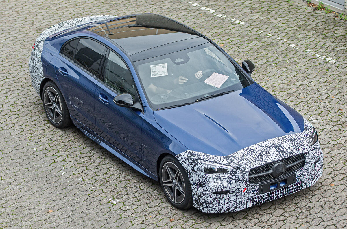 2020 Mercedes-Benz C-Class prototype 2020 Mercedes-Benz C-Class prototype