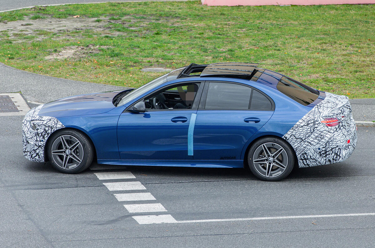 2020 Mercedes-Benz C-Class prototype 2020 Mercedes-Benz C-Class prototype