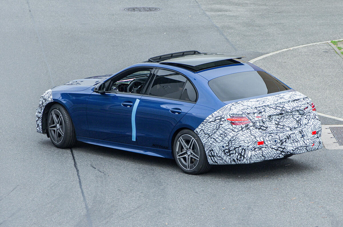 2020 Mercedes-Benz C-Class prototype 2020 Mercedes-Benz C-Class prototype