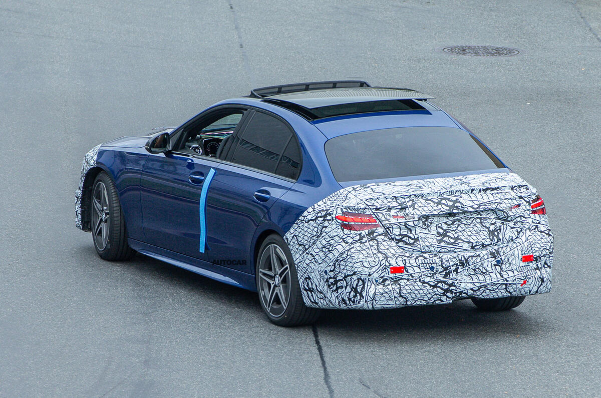 2020 Mercedes-Benz C-Class prototype 2020 Mercedes-Benz C-Class prototype