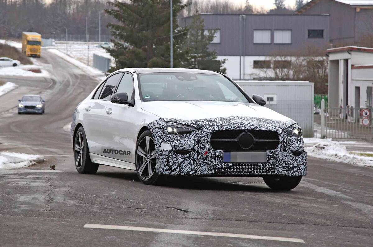 Mercedes C Class prototype spies 8 Mercedes C Class prototype spies 8