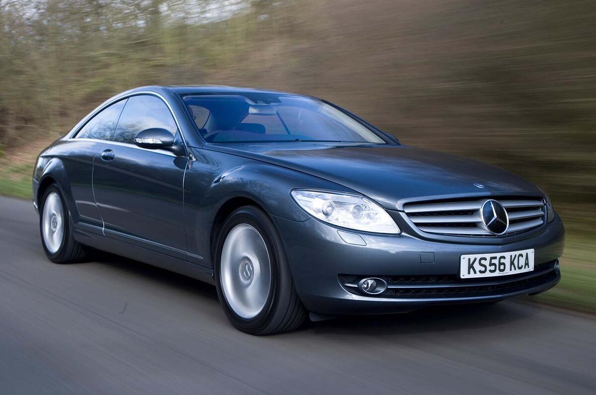 Mercedes CL500 front three quarter