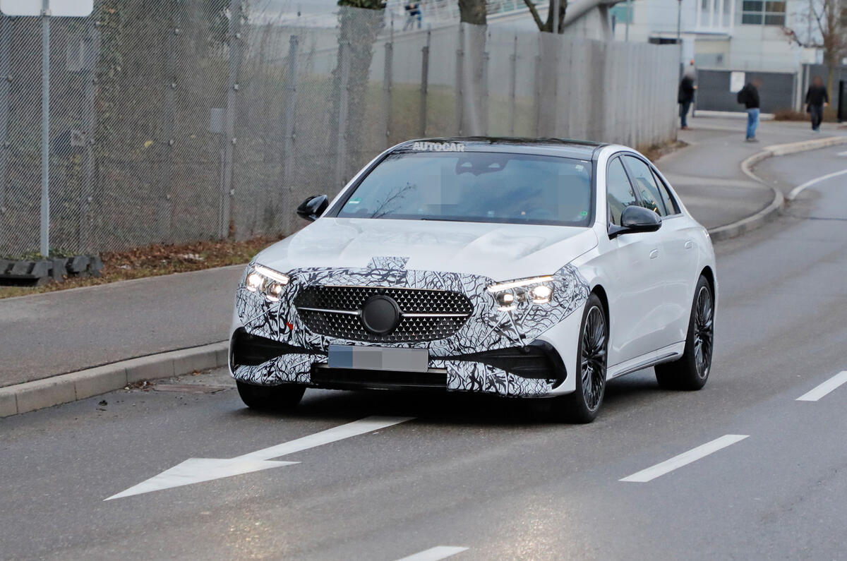 Mercedes E Class front Mercedes E Class front
