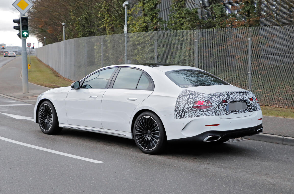 Mercedes E Class rear Mercedes E Class rear