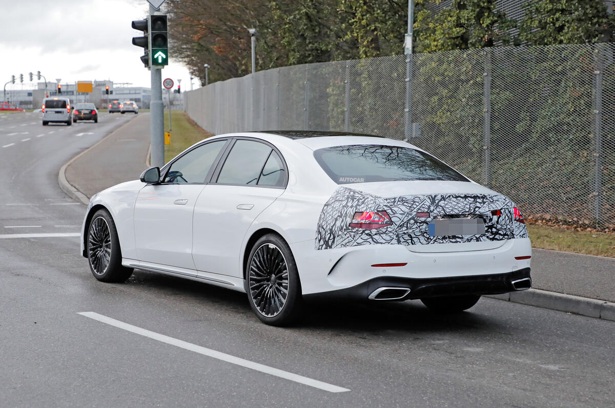 Mercedes E Class rear 2 Mercedes E Class rear 2