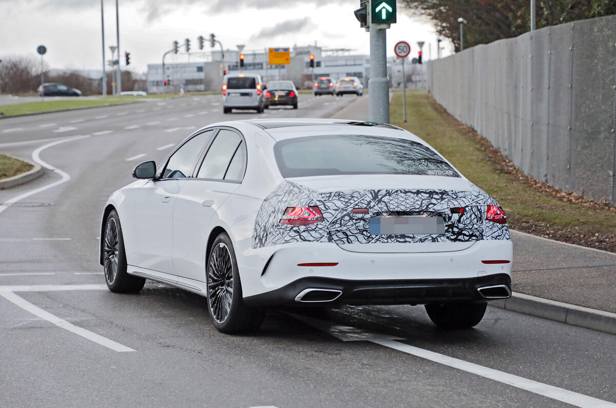 Mercedes E Class rear 3 Mercedes E Class rear 3