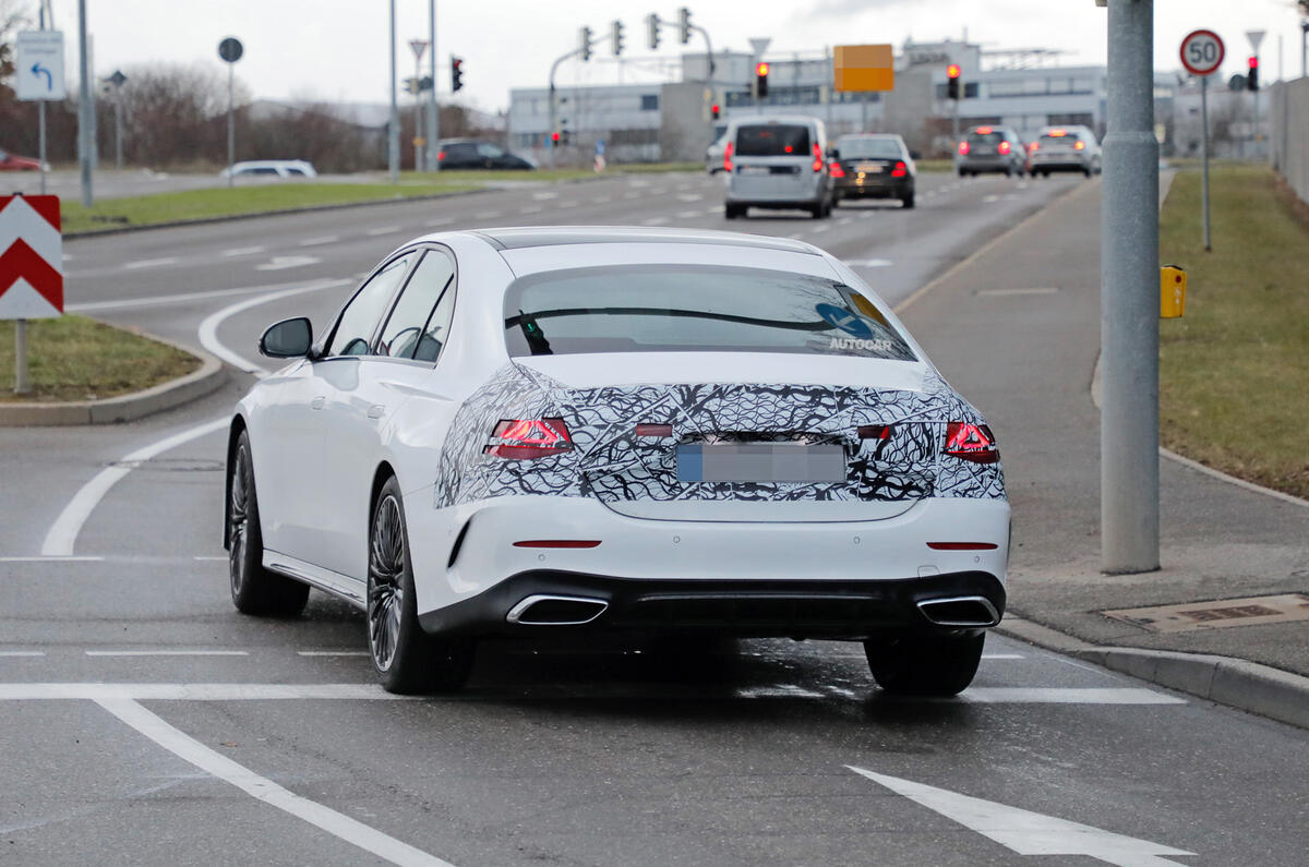 Mercedes E Class rear 4 Mercedes E Class rear 4
