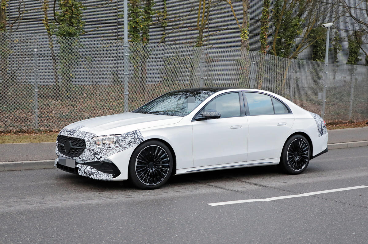 Mercedes E Class side profile 2 Mercedes E Class side profile 2