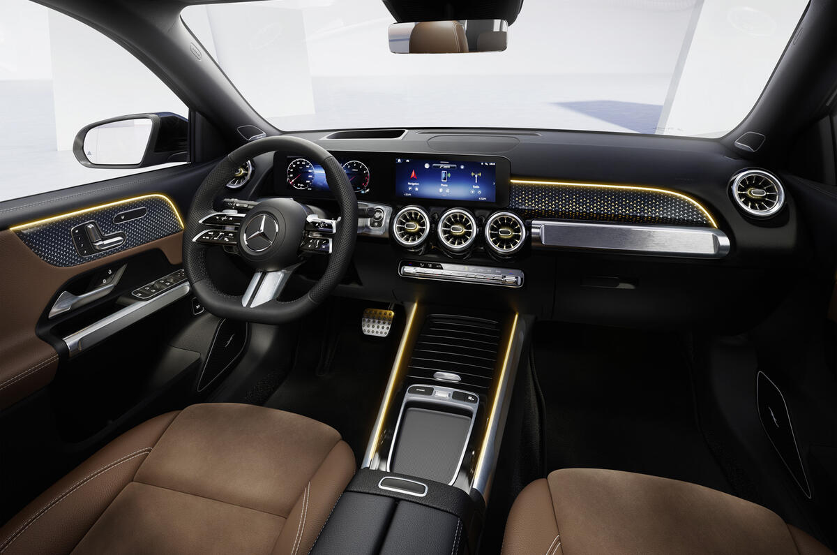 Mercedes GLB interior Mercedes GLB interior
