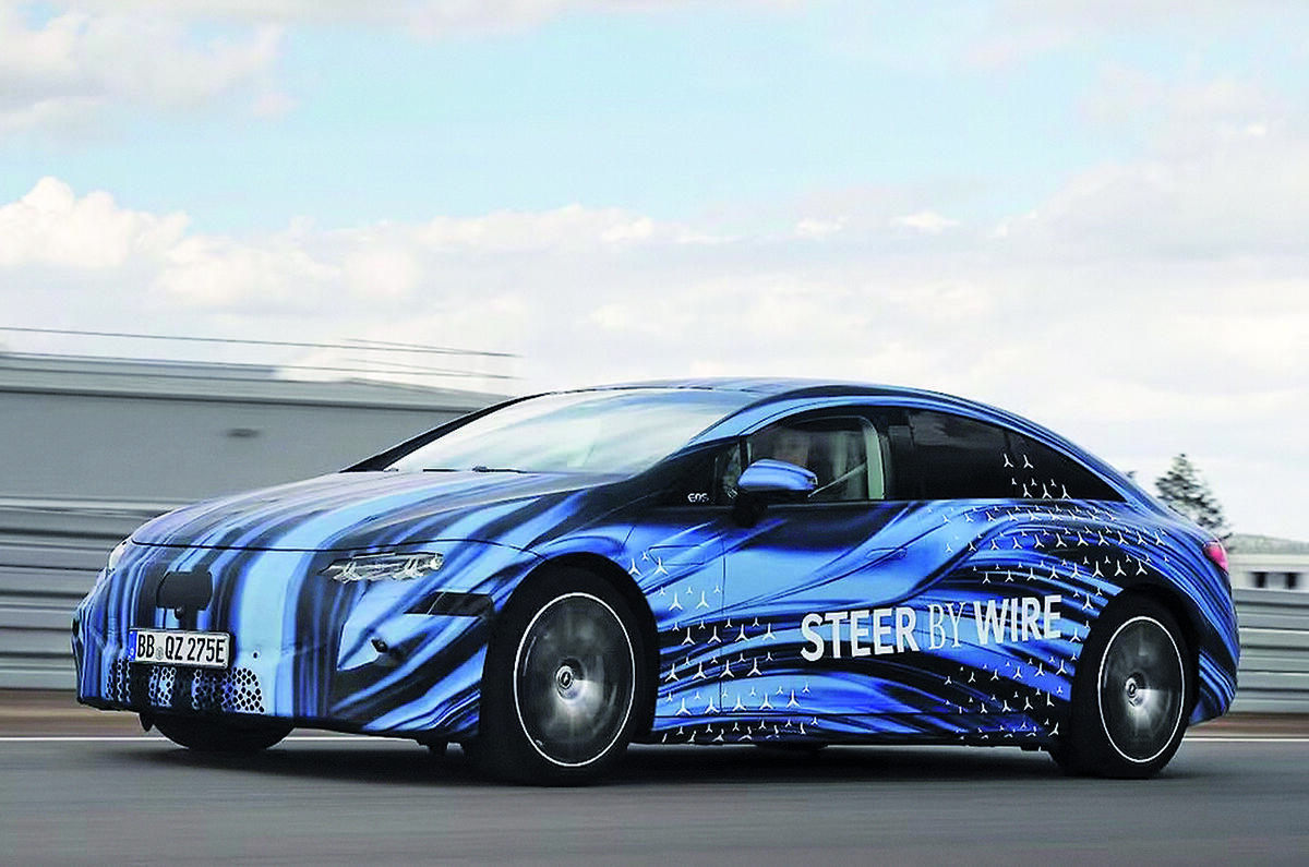Mercedes is preparing steer by wire technology