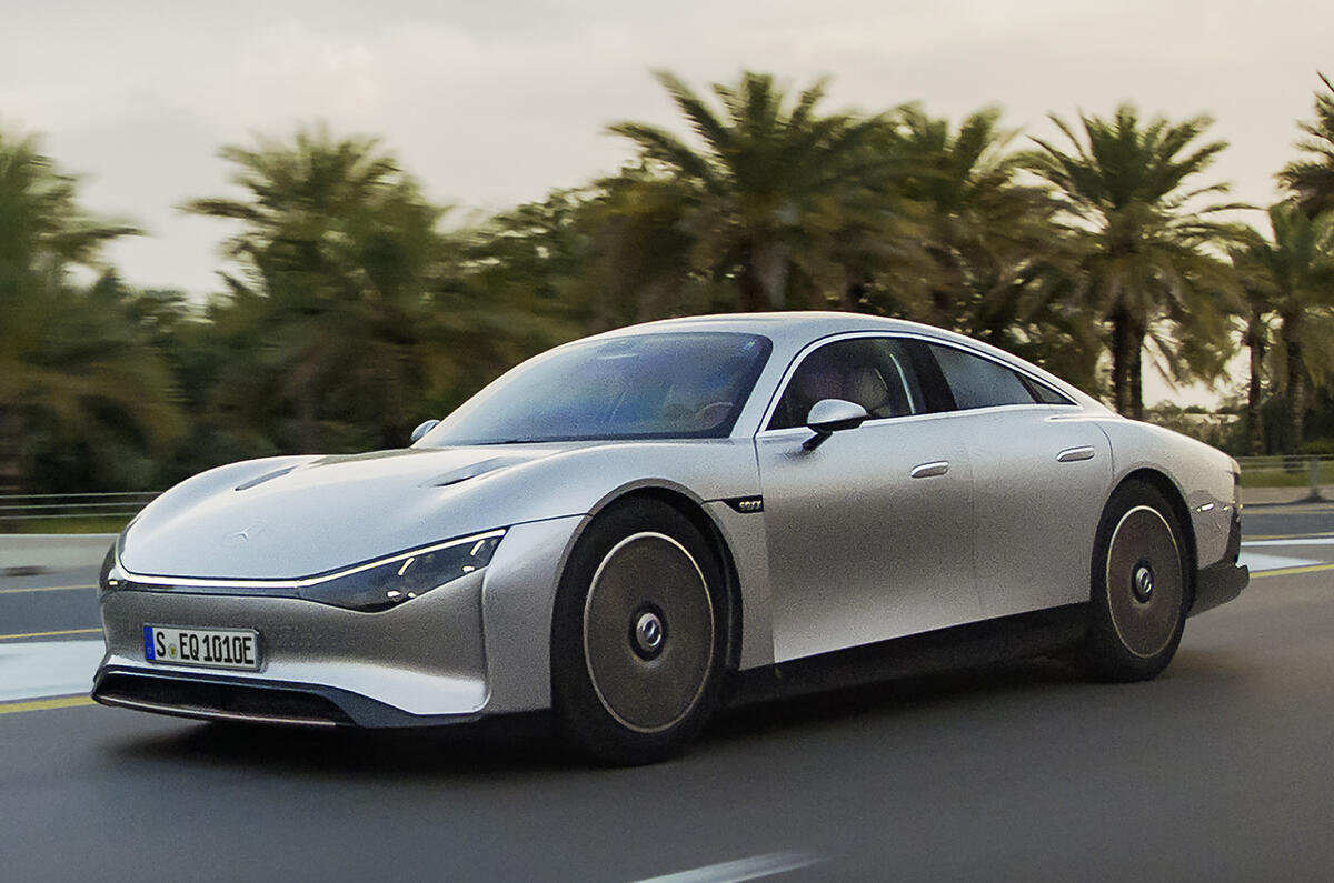 Mercedes Vision EQXX concept record full