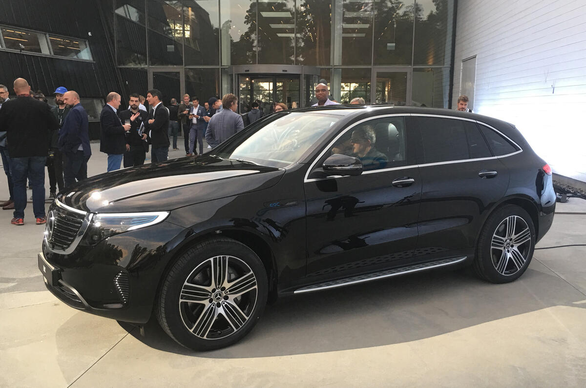 The new Mercedes-Benz EQC