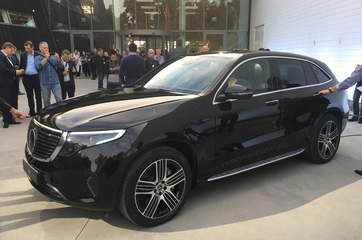 The new Mercedes-Benz EQC