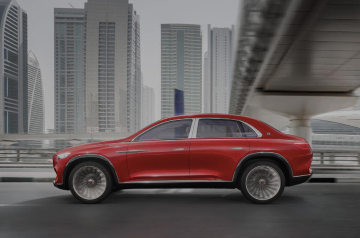 Images of the Vision Mercedes-Maybach Ultimate Luxury leak ahead of Beijing motor show