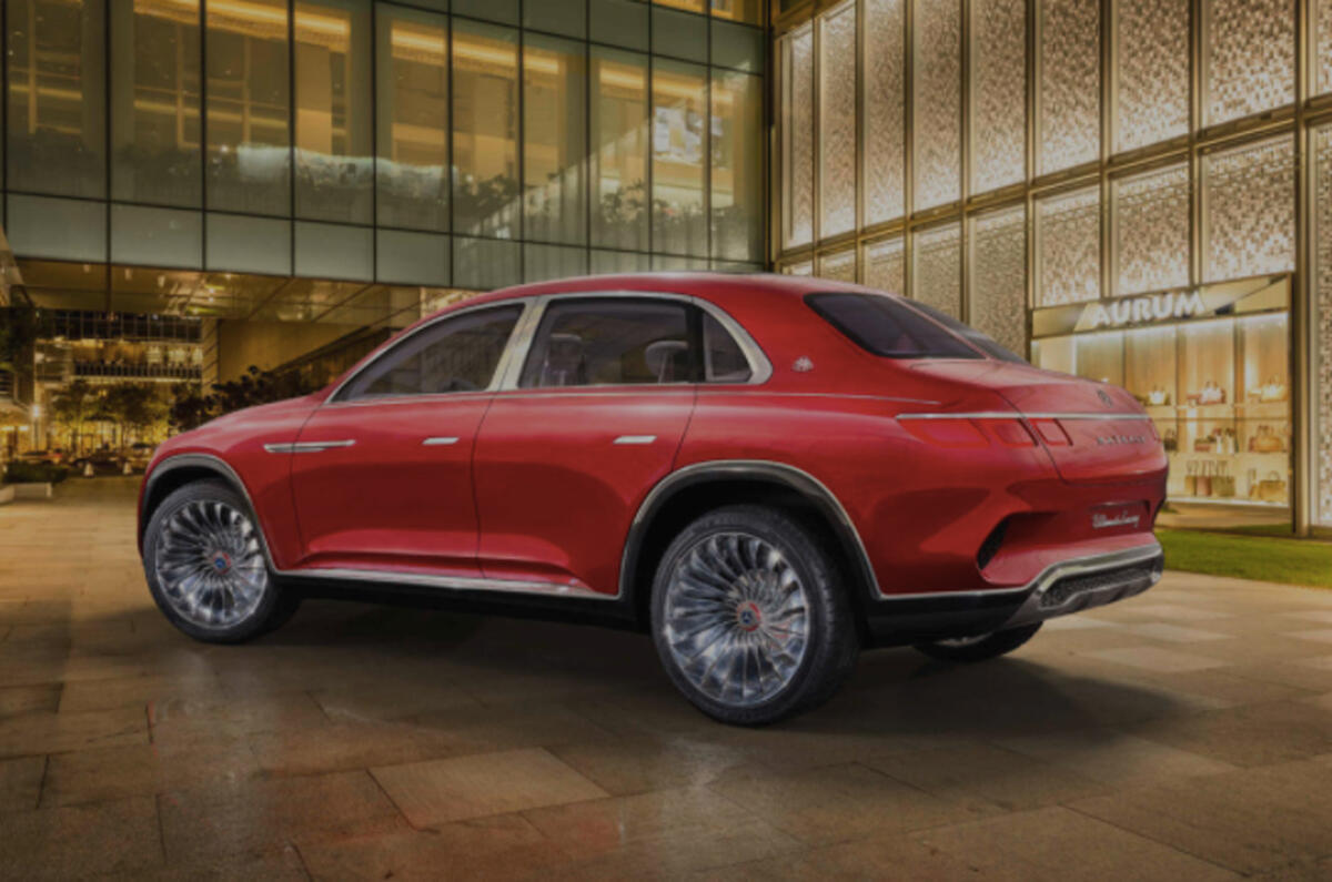 Images of the Vision Mercedes-Maybach Ultimate Luxury leak ahead of Beijing motor show