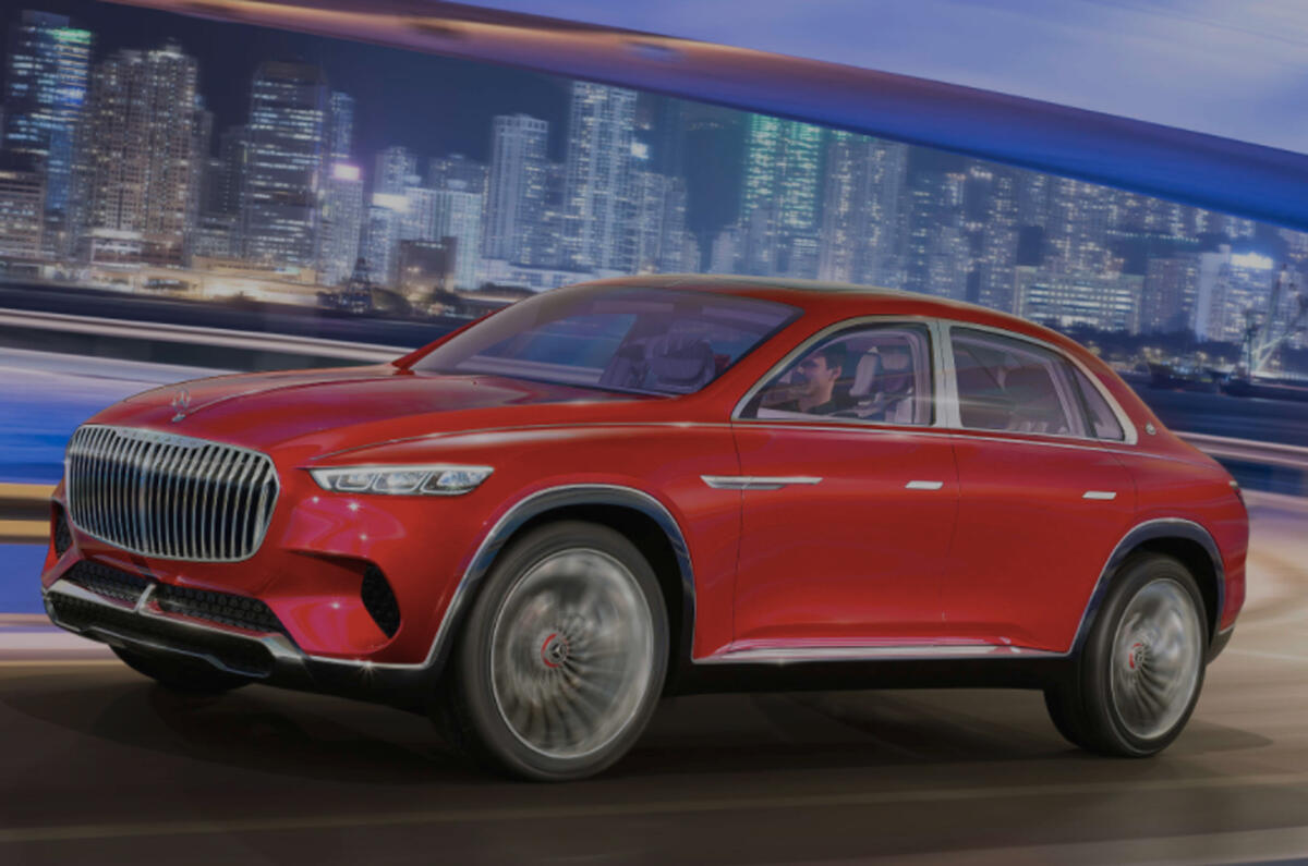 Images of the Vision Mercedes-Maybach Ultimate Luxury leak ahead of Beijing motor show