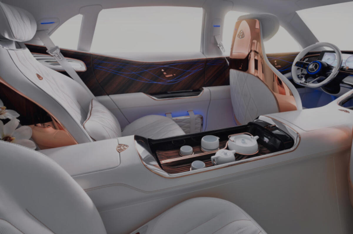 Images of the Vision Mercedes-Maybach Ultimate Luxury leak ahead of Beijing motor show