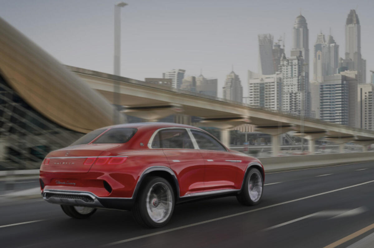 Images of the Vision Mercedes-Maybach Ultimate Luxury leak ahead of Beijing motor show