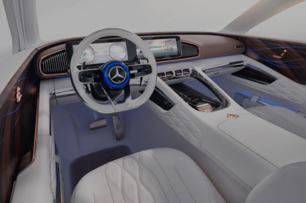 Images of the Vision Mercedes-Maybach Ultimate Luxury leak ahead of Beijing motor show