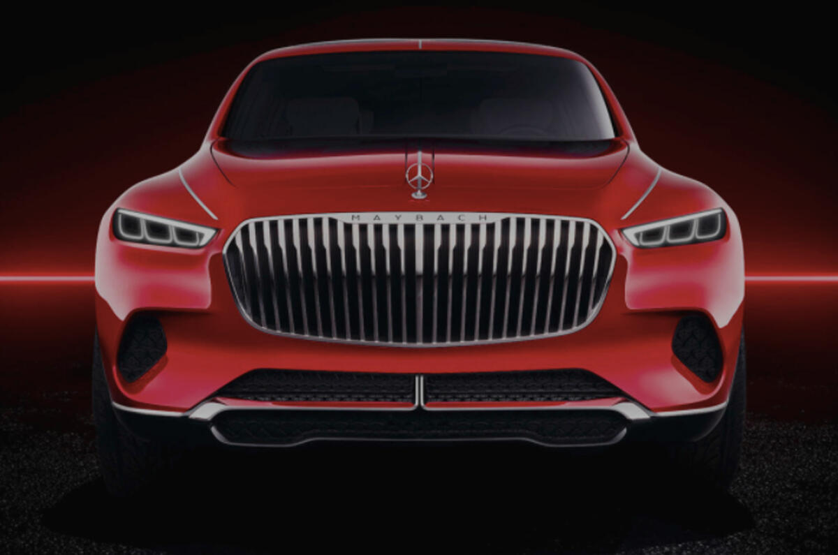 Images of the Vision Mercedes-Maybach Ultimate Luxury leak ahead of Beijing motor show