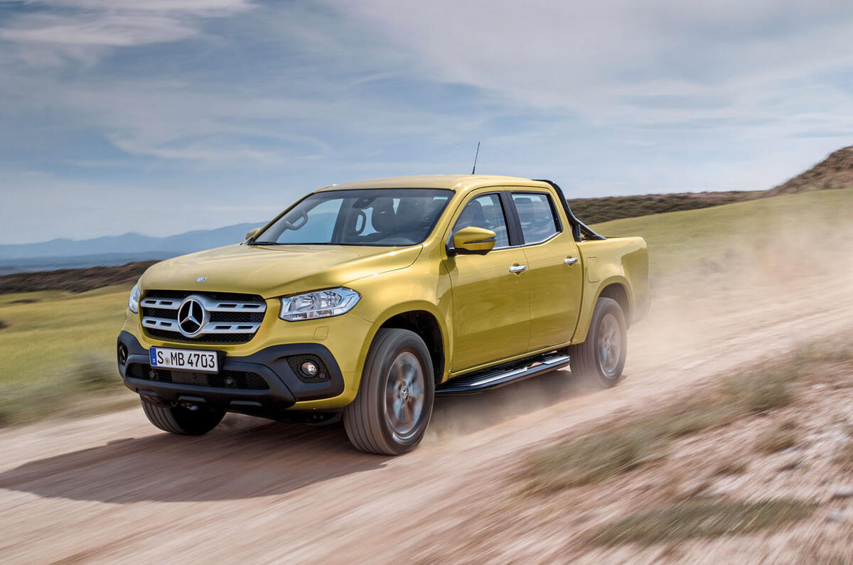 Mercedes-Benz reveals plush X-Class pickup