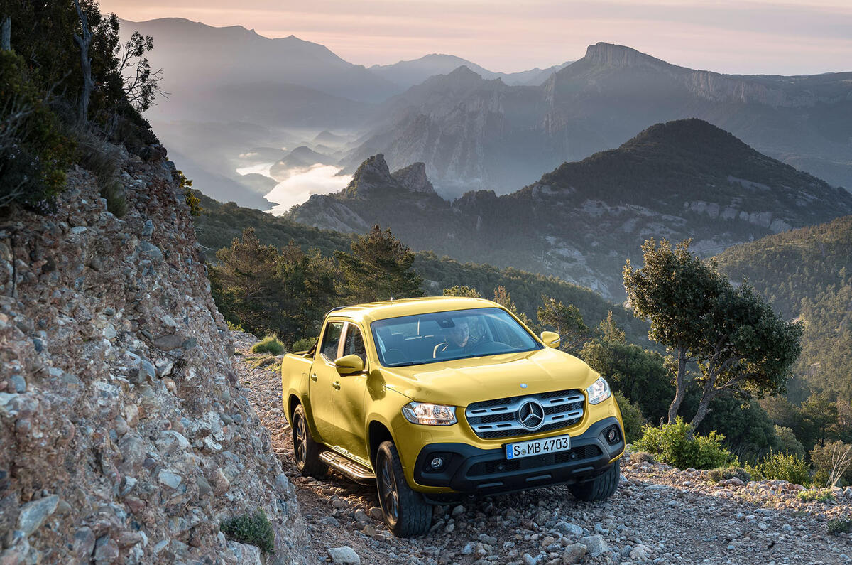 Mercedes-Benz reveals plush X-Class pickup